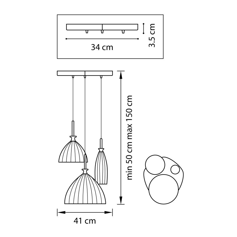 Lightstar (MD5011А-3W) Подвес AGOLA 3х40W E14 ХРОМ/БЕЛЫЙ (в комплекте) Lightstar (MD5011А-3W) Подвес AGOLA 3х40W E14 ХРОМ/БЕЛЫЙ (в комплекте)